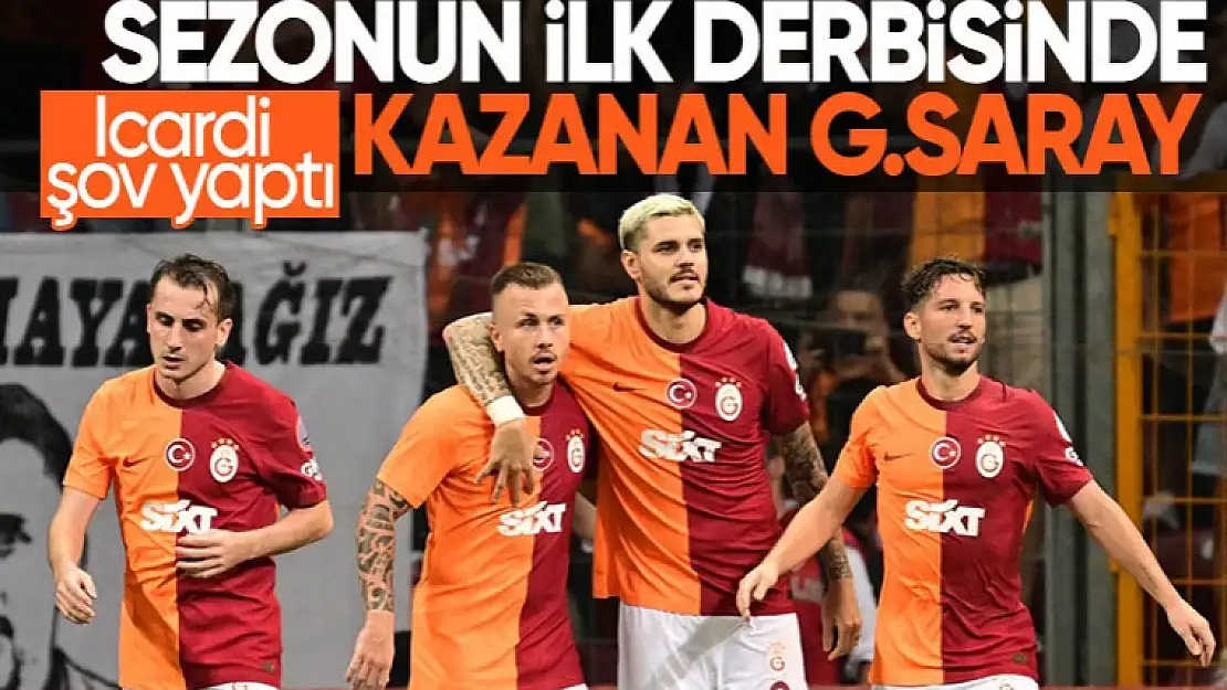 Galatasaray, Trabzonspor'u iki golle geçti