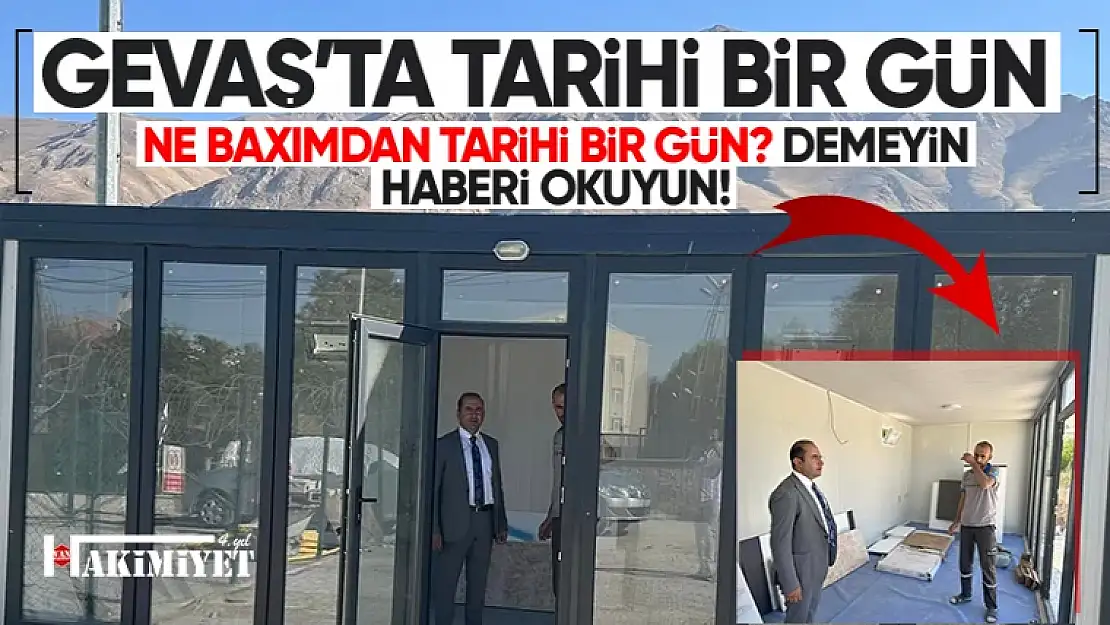 Gevaş Belediye Başkanı Murat Sezer, bir başarıya daha imza attı