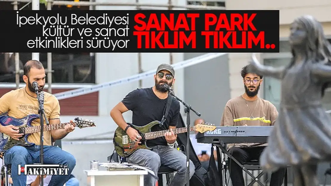 İpekyolu Belediyesi'nden parkta konser etkinliği