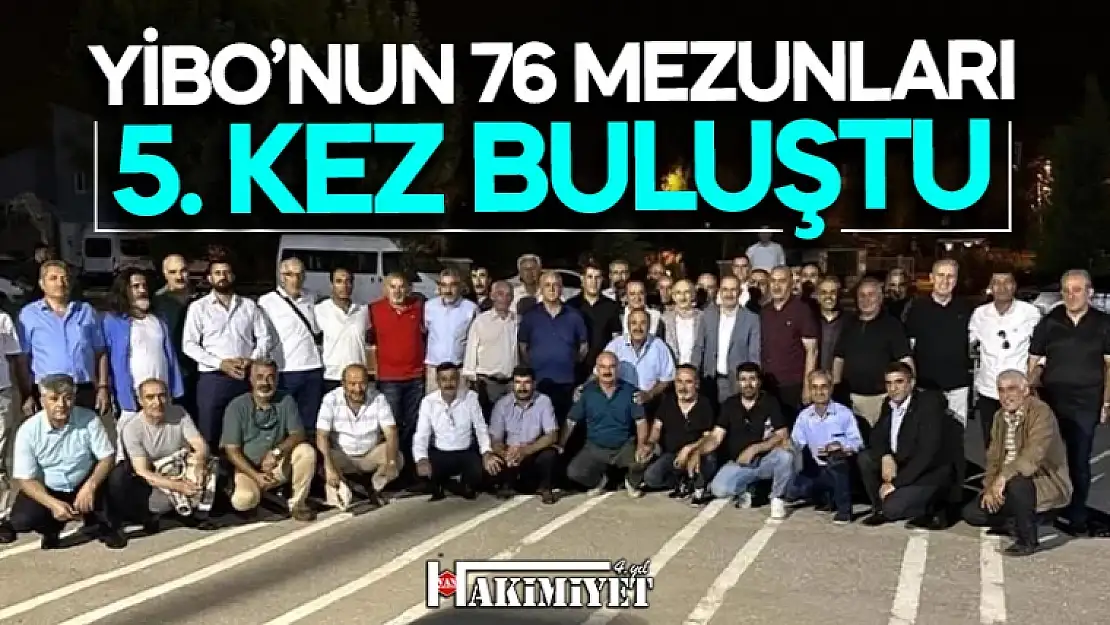 İskele YİBO Mezunları Beşinci Buluşmasını Gerçekleştirdi