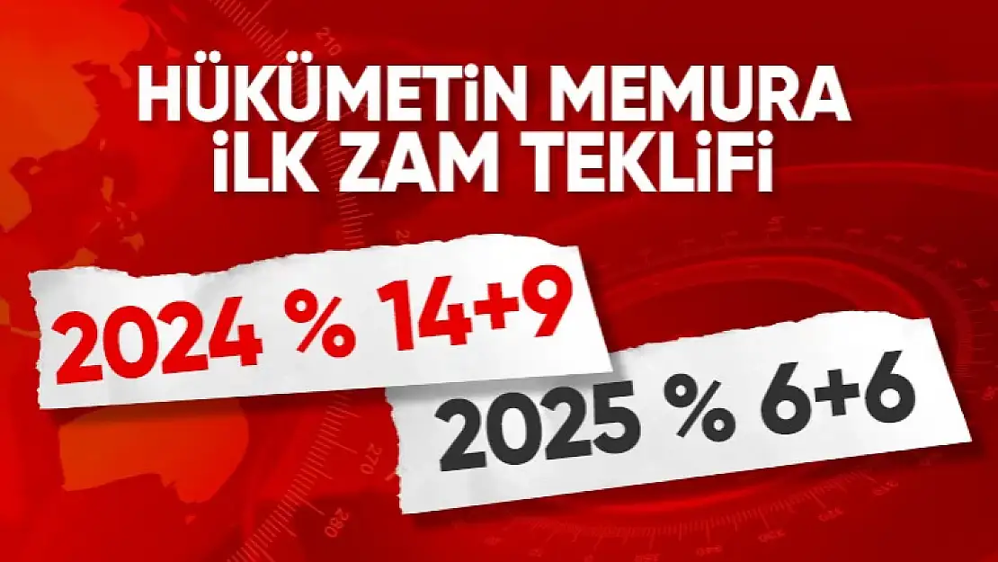 Kamu Toplu Sözleşmesi içi ilk zam teklifi açıklandı