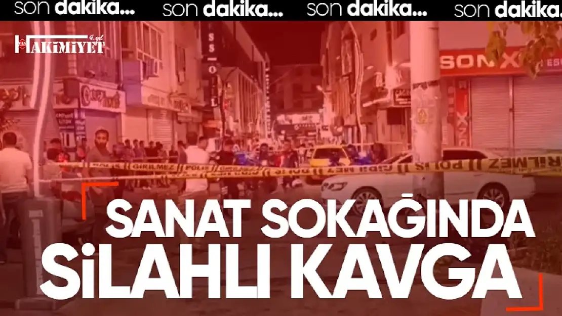 Son dakika... Van Sanat Sokağında Silah sesleri yükseldi