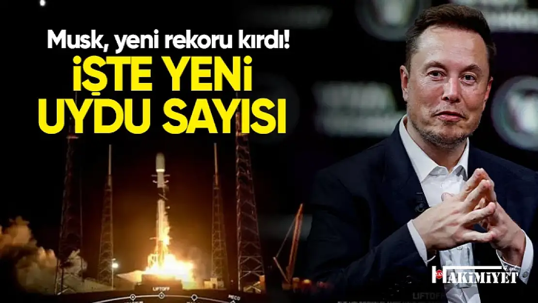 SpaceX'ten yeni rekor! SpaceX'in kaç uydusu var?