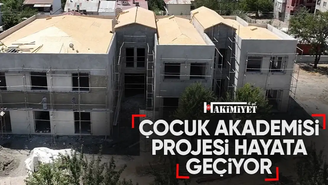 Van'da Çocuk Akademisi Projesi hayata geçiyor