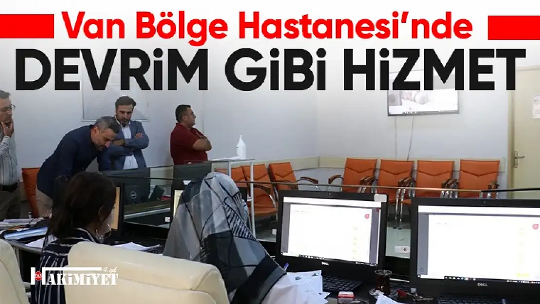 Van'da sağlık alanında yeni bir hizmet daha…