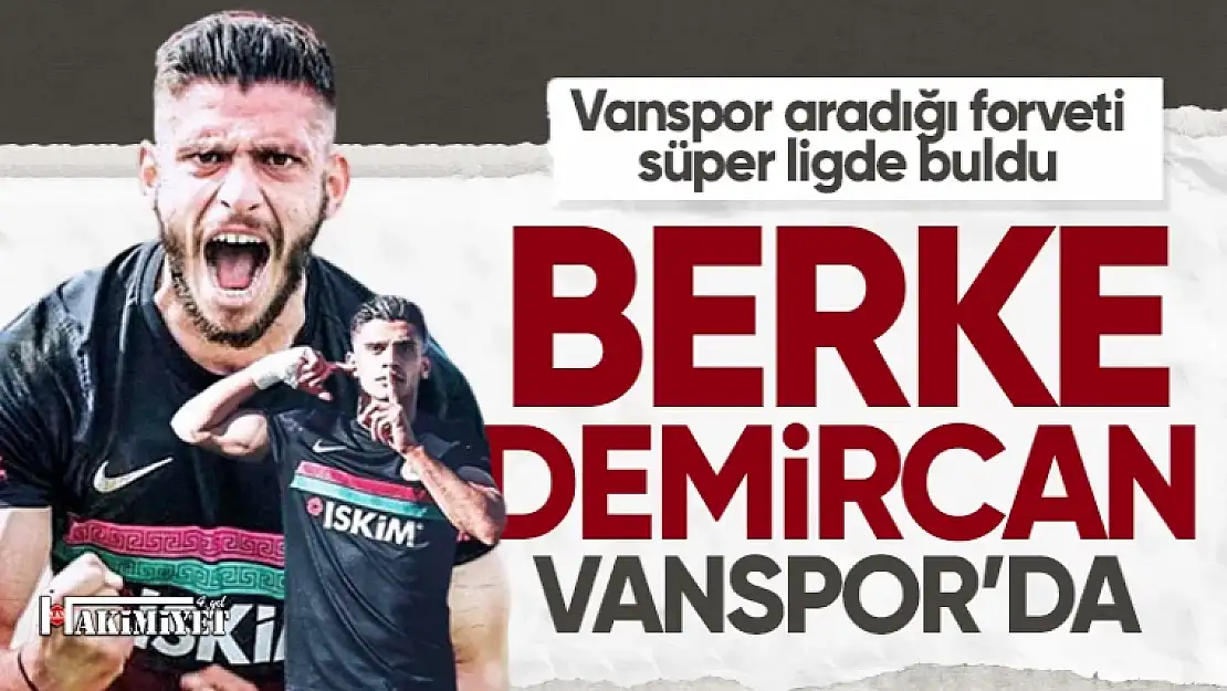 Vanspor, Berke Demircan'ı kadrosuna kattı