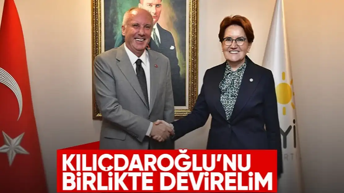 Muharrem İnce, Meral Akşener'i ziyaret etti