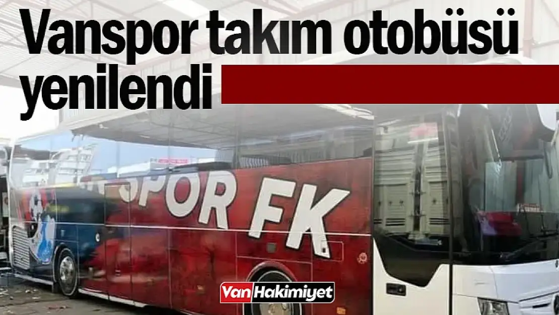 Van Haber! Vanspor'a yeni takım otobüsü