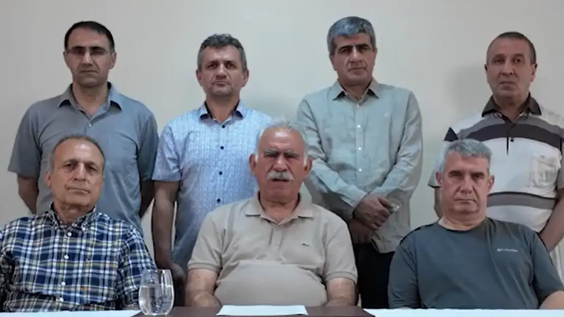 Abdullah Öcalan, PKK'ya videolu silah bırakma talimatı verdi