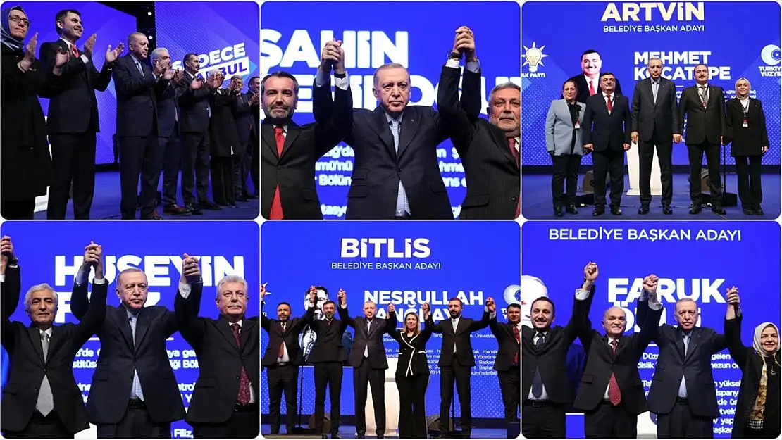 AK Parti'nin 10 büyükşehir adayı açıklandı!