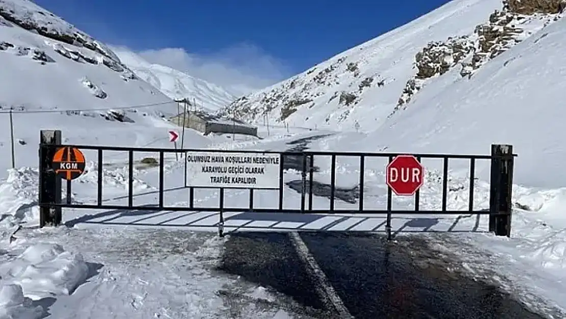 Bahçesaray yolu ulaşıma açılmayacak! İşte nedeni