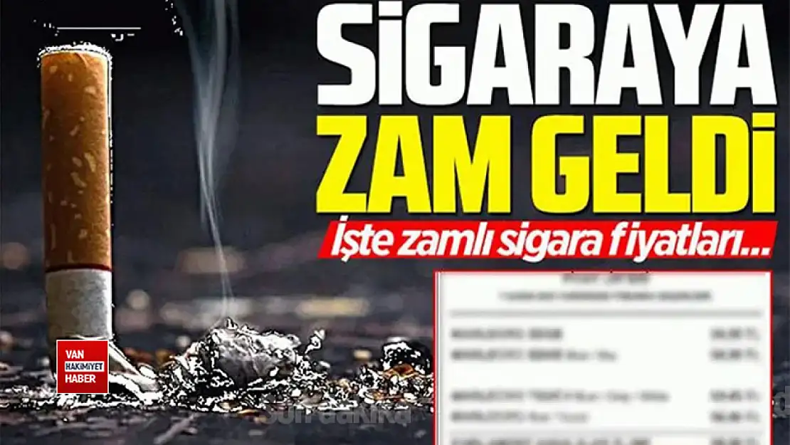 Bir sigara grubuna daha zam geldi