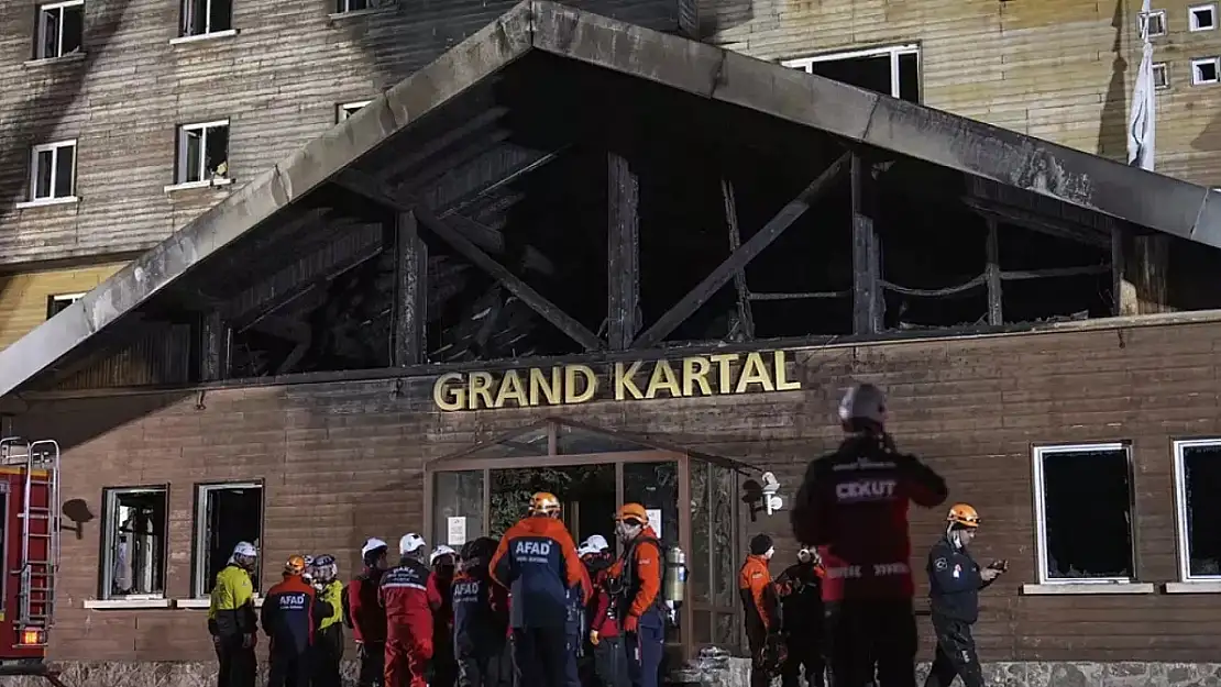 Bolu'daki otel yangınının nedeni belli oldu