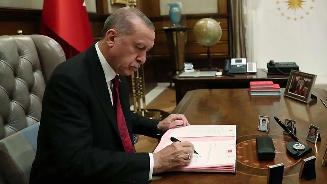 Cumhurbaşkanı Erdoğan'dan yeni atama kararları!