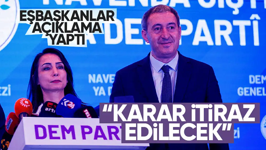 DEM Parti, Abdullah Zeydan'ın yeterliliği kararına itiraz edecek