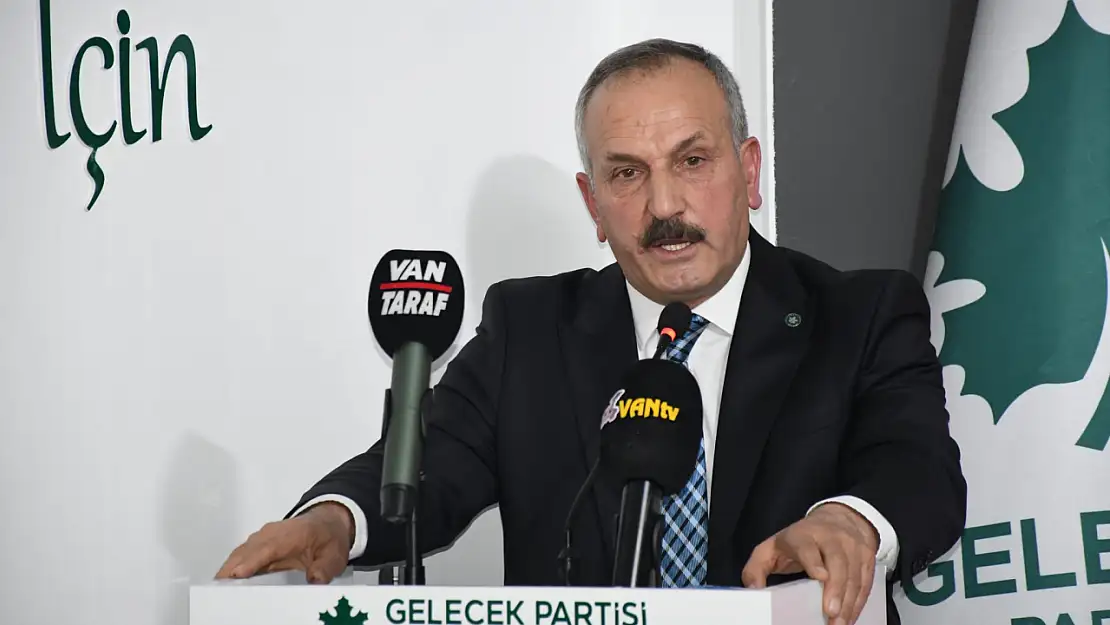 Gelecek Partisi Van İl Başkanı Karabıyık güven tazeledi