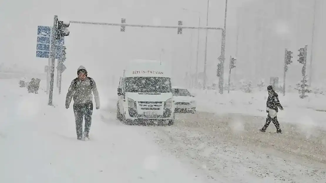 Kar yağışı Van'da etkili olacak!