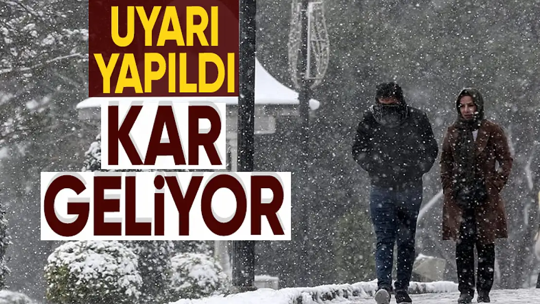 Meteoroloji'den Van için kar yağışı uyarısı!