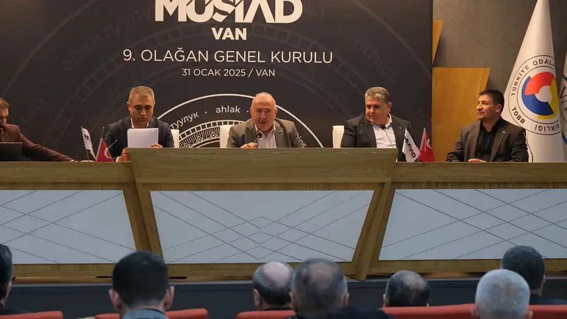 MÜSİAD Van Şubesi'nde Abdullah Aras dönemi başladı