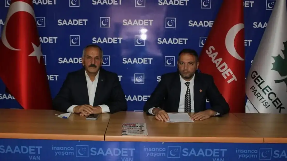 Saadet ve Gelecek Partisi, Van için 'şehir ittifakı' istiyor