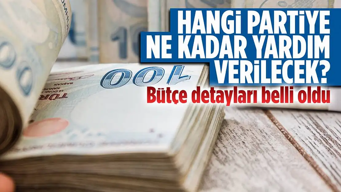 Siyasi partilerin Hazine yardımı tutarları belli oldu