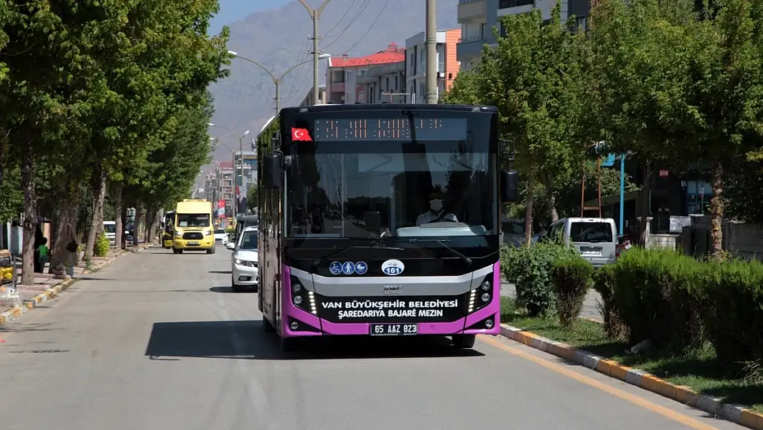 Van'a 16 yeni otobüs hattı geliyor!