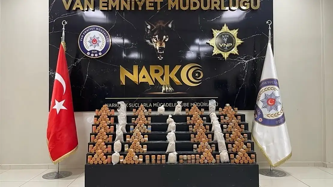 Van'da 48 kilo eroin ele geçirildi