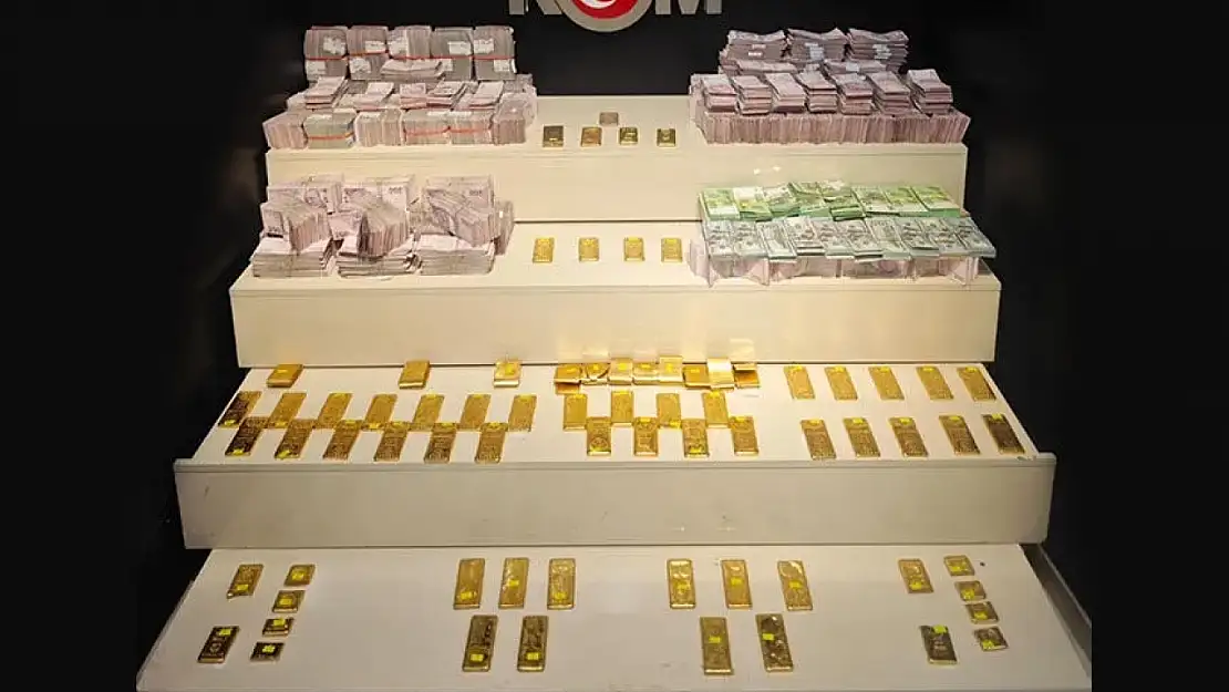 Van'da 66 kilo altın ele geçirildi