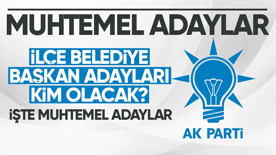 Van'da AK Parti'nin ilçe belediye başkan adayı olacak muhtemel isimler!