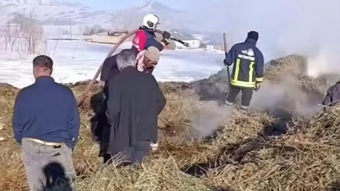 Van'da çıkan yangın 3 saatte söndürüldü