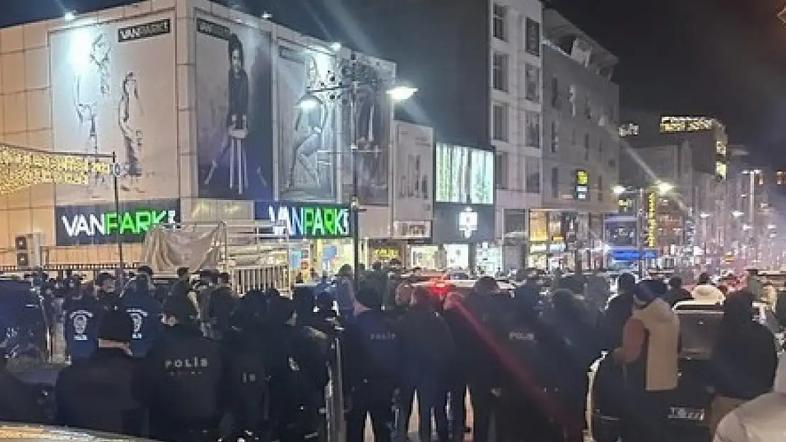 Van'da derbi sonrası gerginlik yaşandı