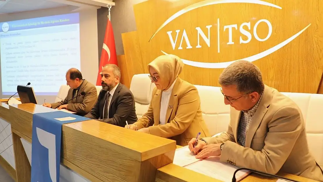 Van'da işsizliği azaltacak protokol imzalandı