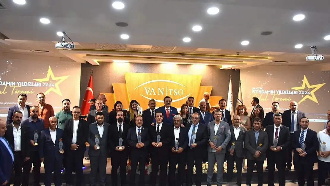 Van'da İstihdamın Yıldızları Ödül Töreni düzenlendi