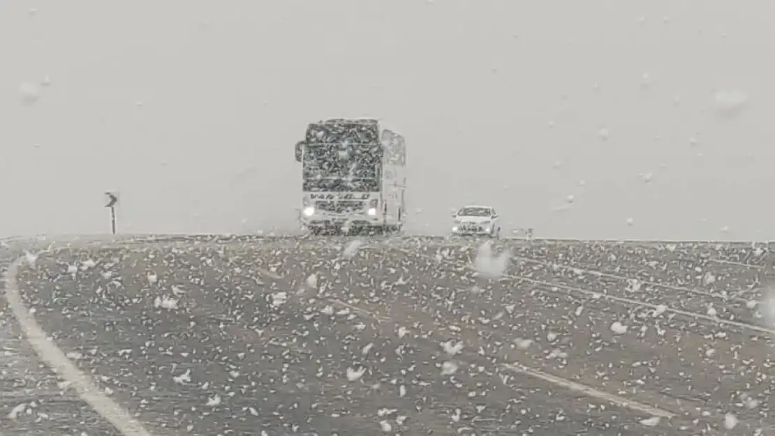 Van'da Nisan karı etkili oldu