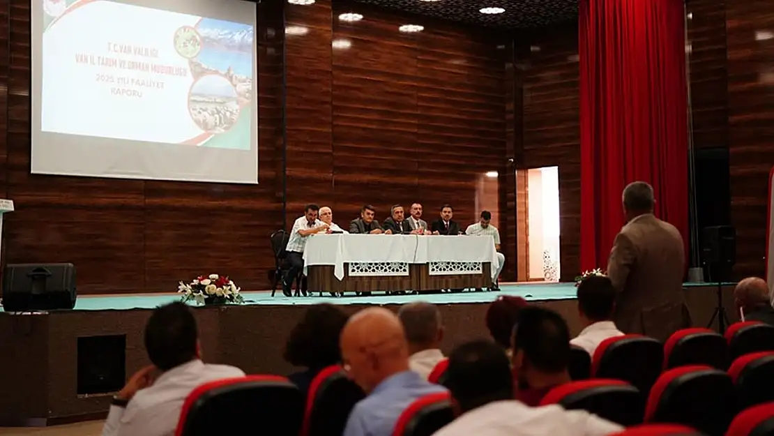Van'da 'Tarım ve Hayvancılık İstişare Toplantısı' yapıldı