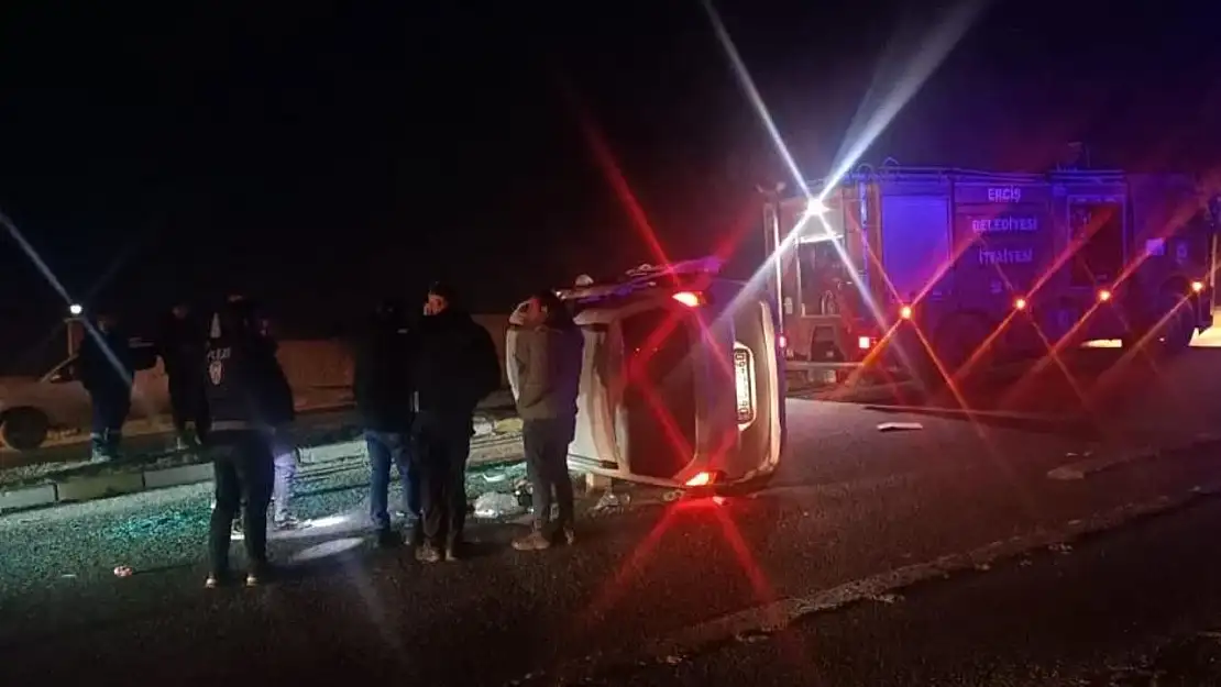 Van'da trafik kazası: 1 yaralı