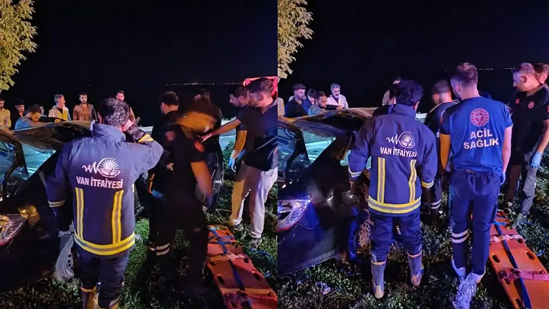 Van'da trafik kazası: 1 yaralı