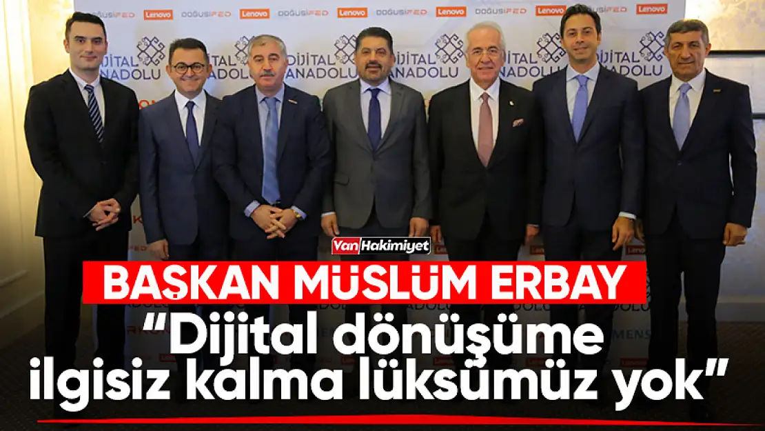 Van'da 'Verimliliğin anahtarı  dijitalleşen KOBİ'lerin elinde' programı