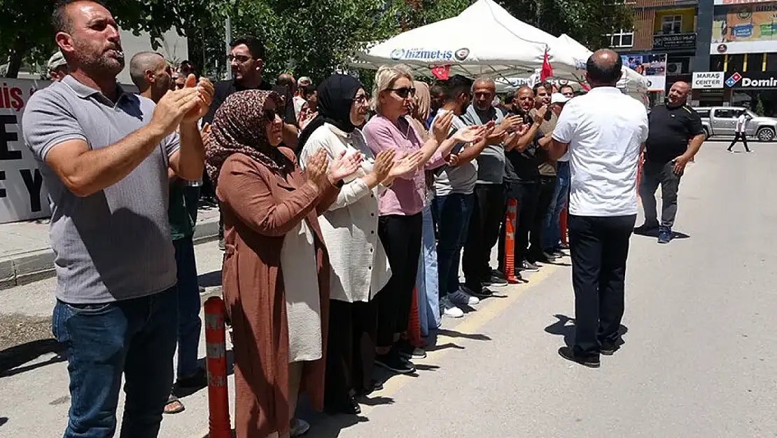 Van'daki işçilerin eylemi devam ediyor