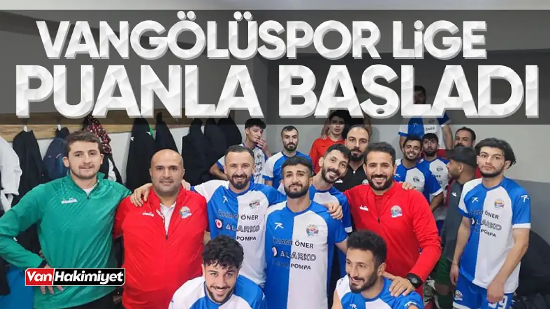 Van Gölüspor, Hakkari deplasmanından puanla ayrıldı