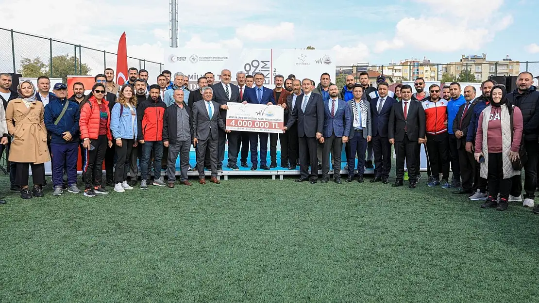 Van'ın spor alt yapısına 1 milyarlık yatırım