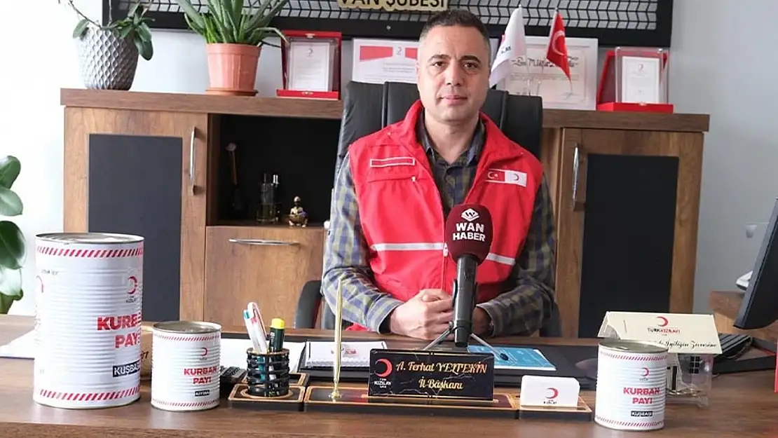 Van Kızılay'dan Burkina Faso'ya kurban yardımı!