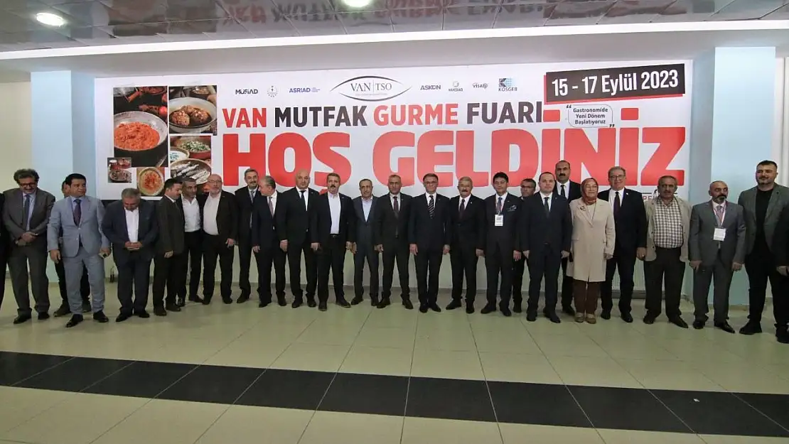 Van mutfak yöresel ürünler gurme fuarı kapılarını açtı