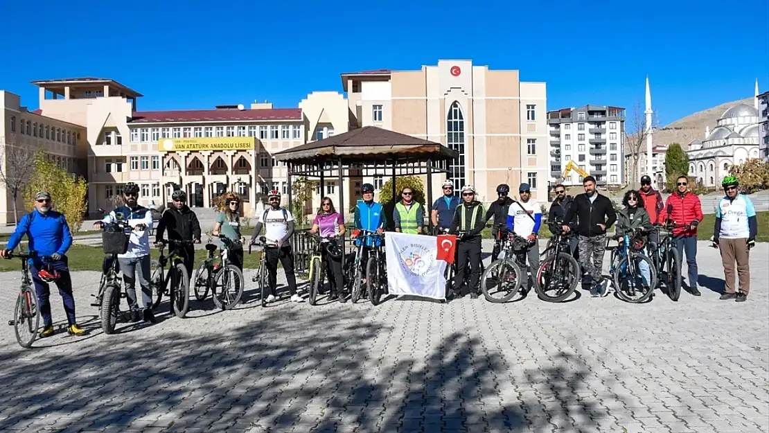 Van öğretmenler bisiklet topluluğu kuruldu