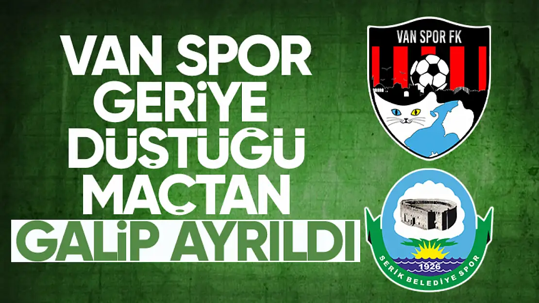 Van Spor, Seril Belediyespor'u eli boş gönderdi