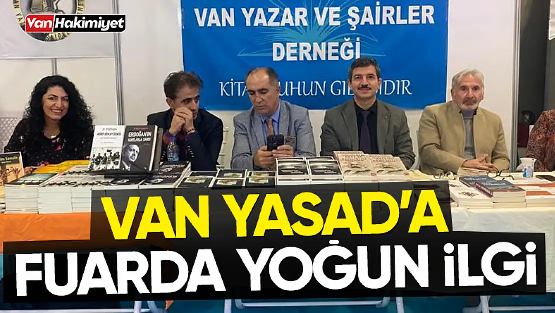 VAN YASAD'ın fuardaki standına büyük ilgi