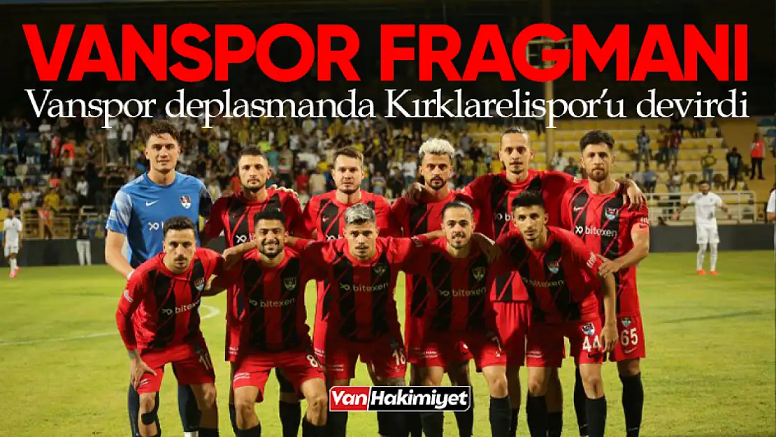 Vanspor ligde 5'de 5 yaptı