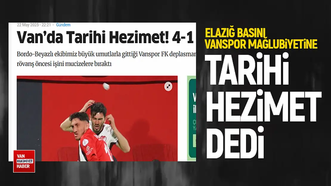 Vanspor'un 4-1'lik galibiyeti Elazığ gündeminde!