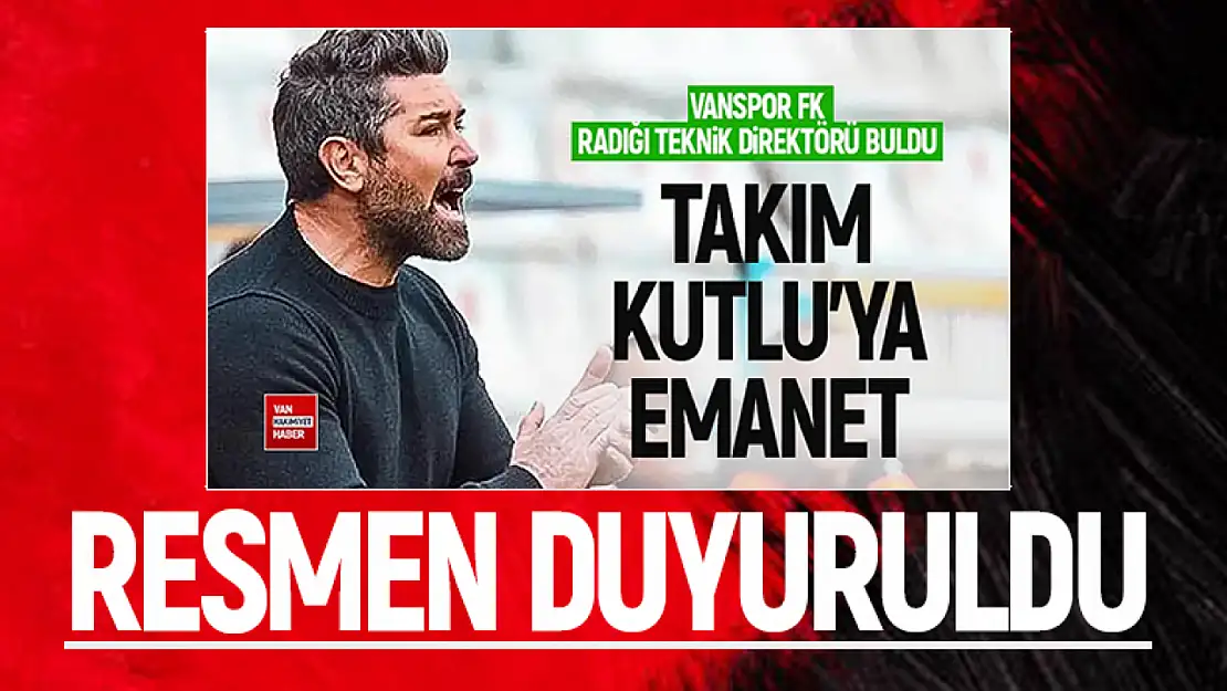 Vanspor yeni teknik direktörünü resmen açıkladı!