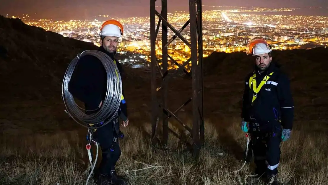 VEDAŞ ekiplerinden yılbaşı mesaisi